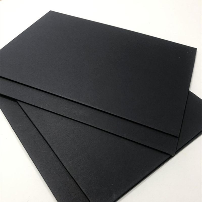 GENERICO - Carton Negro Carta (22 X 27,9 Cm) 1.68mm 10 Unidades