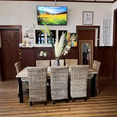 GENERICO - Comedor de 8 Personas en Rattán Natural Banana