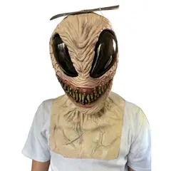 GENERICO - Máscara De Cabeza De Alien Aterrador De Halloween