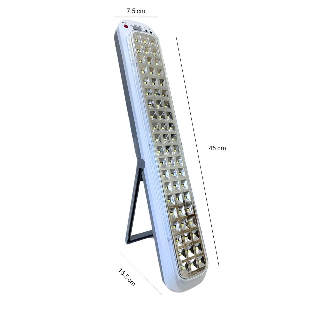 STANFORD - Lámpara de Emergencia LED Portátil Recargable 60LED SEC