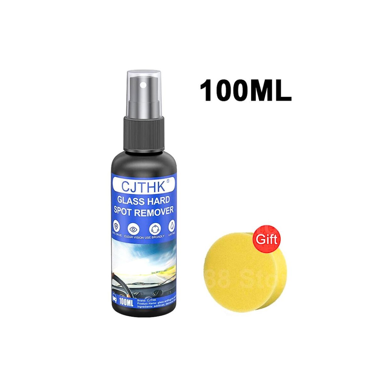 GENERICO - Spray Liquido Antiempañante Vidrio - Parabrisa -100ml