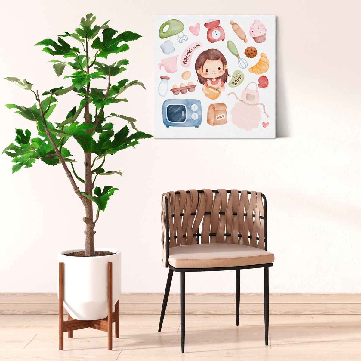 GENERICO - Cuadro Canvas con diseño