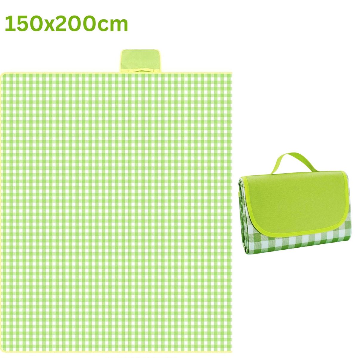 HOMESTAR - Manta de Picnic Plegable 150x200 cm