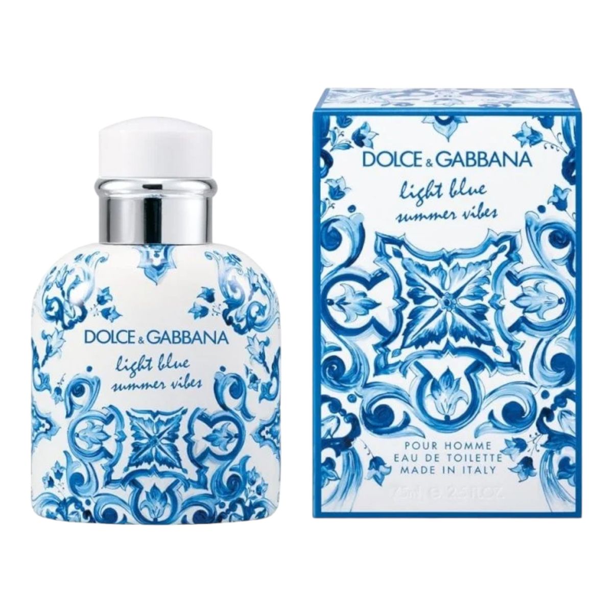 DOLCE&GABBANA - Dolce & Gabbana Light Blue Summer Vibes Edt 125ml Hombre
