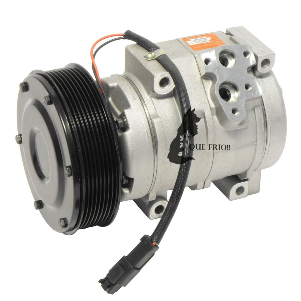 GENERICO - COMPRESOR AIRE ACONDICIONADO 10S17C CATERPILLAR MD 8PK 24V