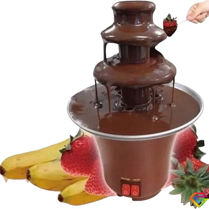GENERICO - Cascada Fuente De Chocolate Maquina De 3 Pisos