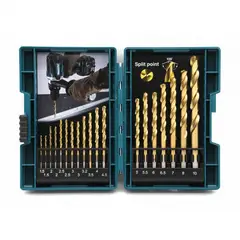 MAKITA - Set De Brocas Metal Hss-tin 19 Piezas B-67795