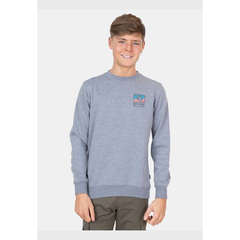 RIP CURL - Poleron Cuello Redondo Trad Raw Energy Crew Infantil Rip Curl