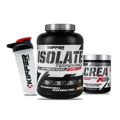 KIFFER - PACK PROTEÍNA ISOLATE PERFORMANCE + CREAX + SHAKER - VAINILLA
