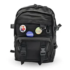 GENERICO - Mochila bolso estilo coreano tonos pasteles juvenil 13lt