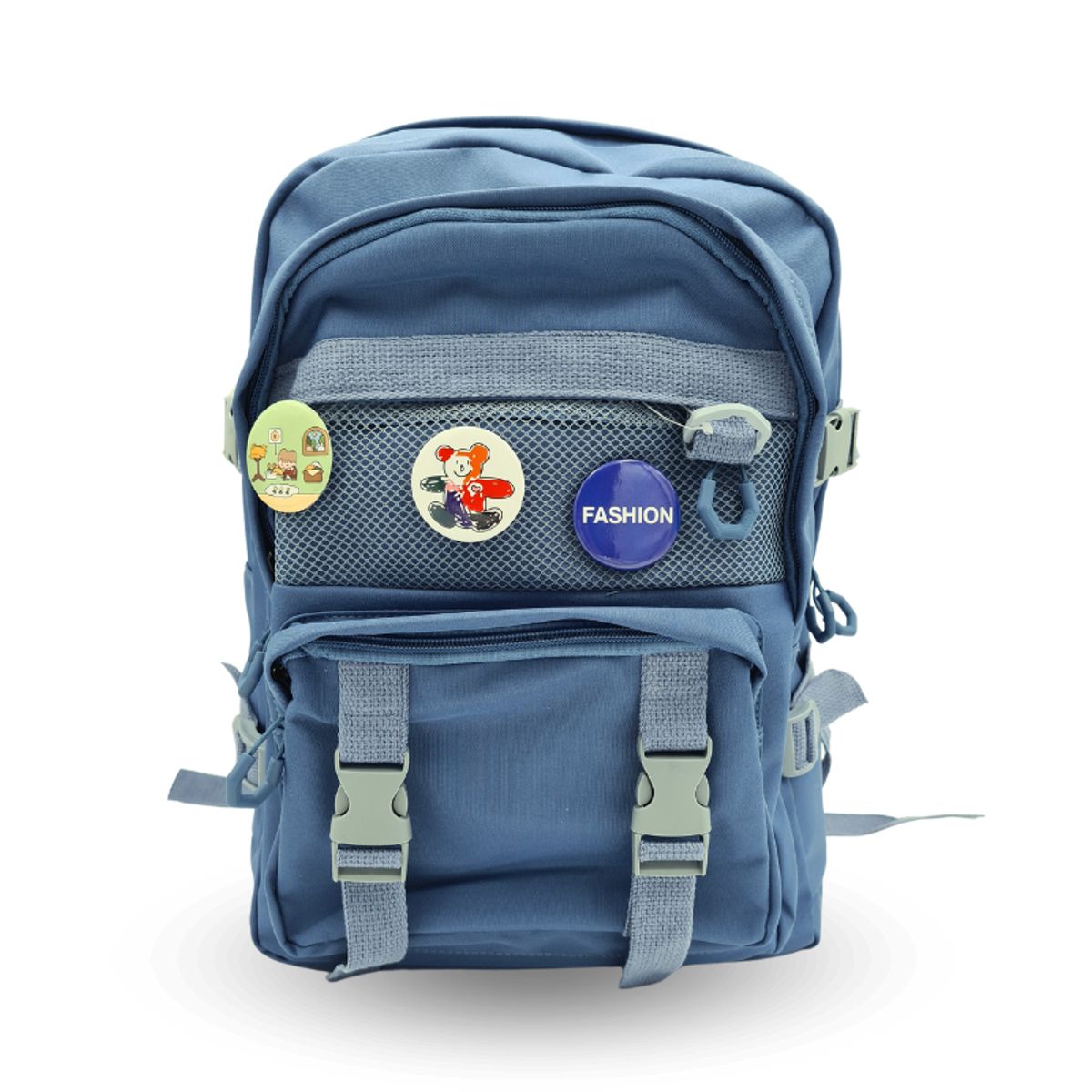 GENERICO - Mochila bolso estilo coreano tonos pasteles juvenil 13lt
