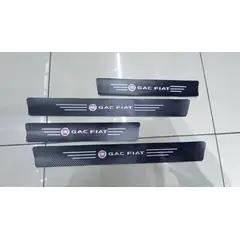 GENERICO - Cubre socalo pisaderas pegatina fibra carbono fiat