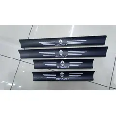 GENERICO - Cubre socalo pisaderas pegatina fibra carbono renault