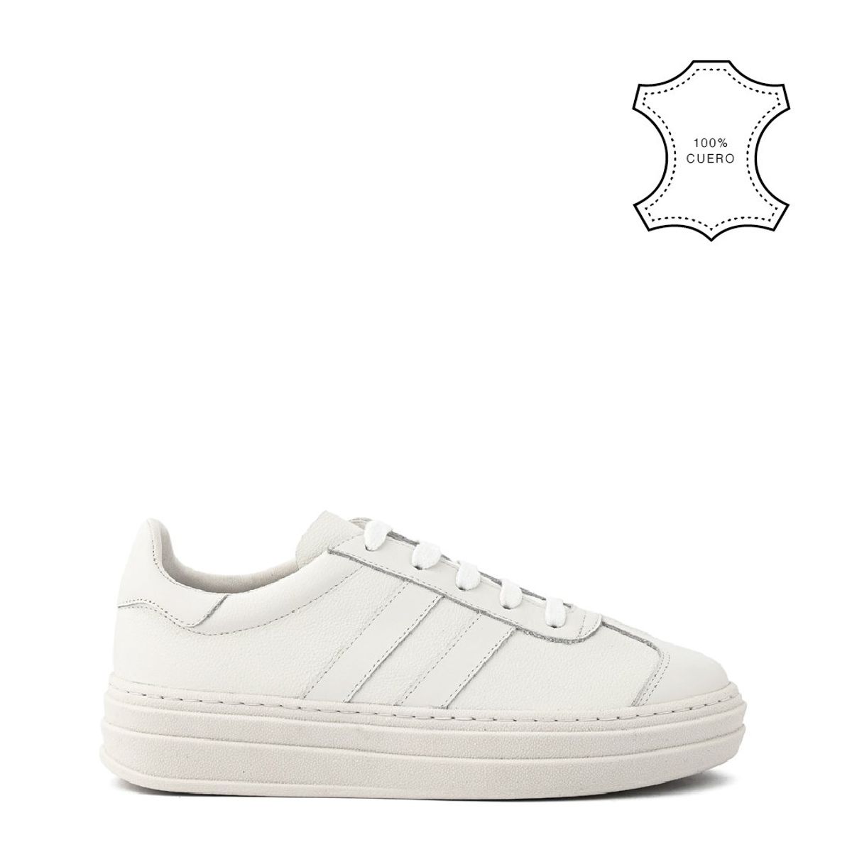 AMPHORA - Zapatilla alaia blanco