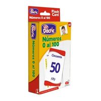 Láminas Didácticas, Flash Card Números Del 0 Al 100.