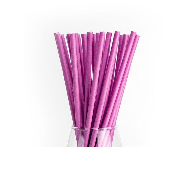 GENERICO - Bombillas Fucsia 6x197mm 25pcs