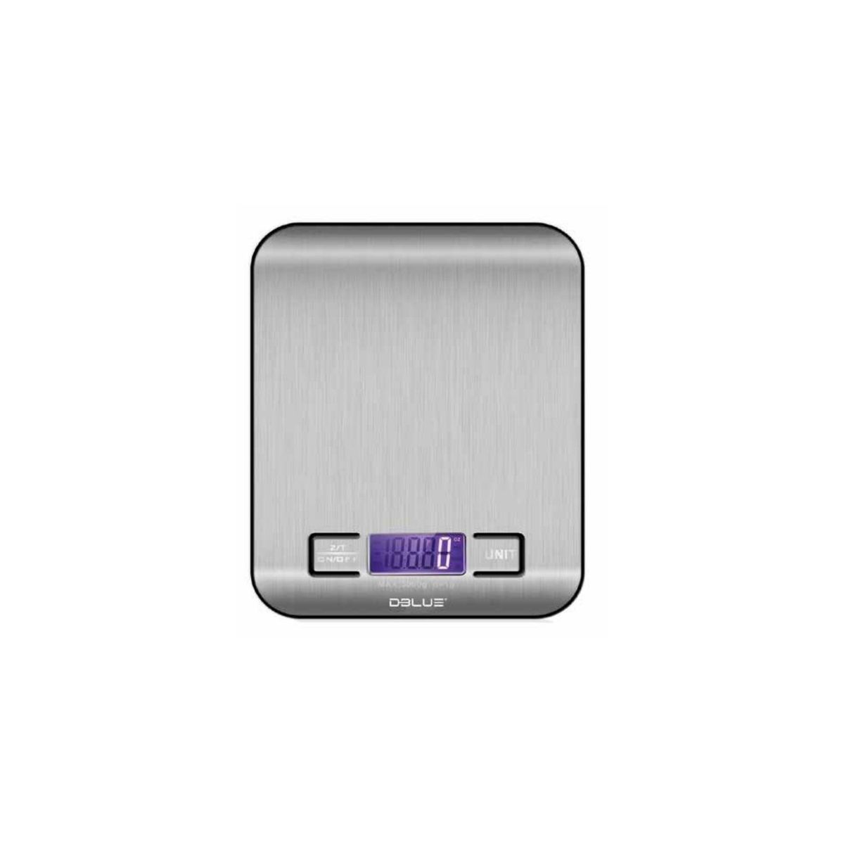 DBLUE - Pesa Gramera Cocina Digital Acero Inoxidable 5kg - SC