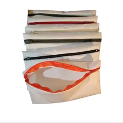GENERICO - Estuche escolar lona 100% poliester tamaño 22x12 cm pack 10 unids