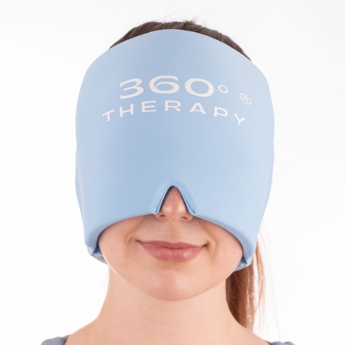 360 THERAPY - Gorro de Gel Sólido para Alivio de Migraña de 360º THERAPY® - Azul Ice