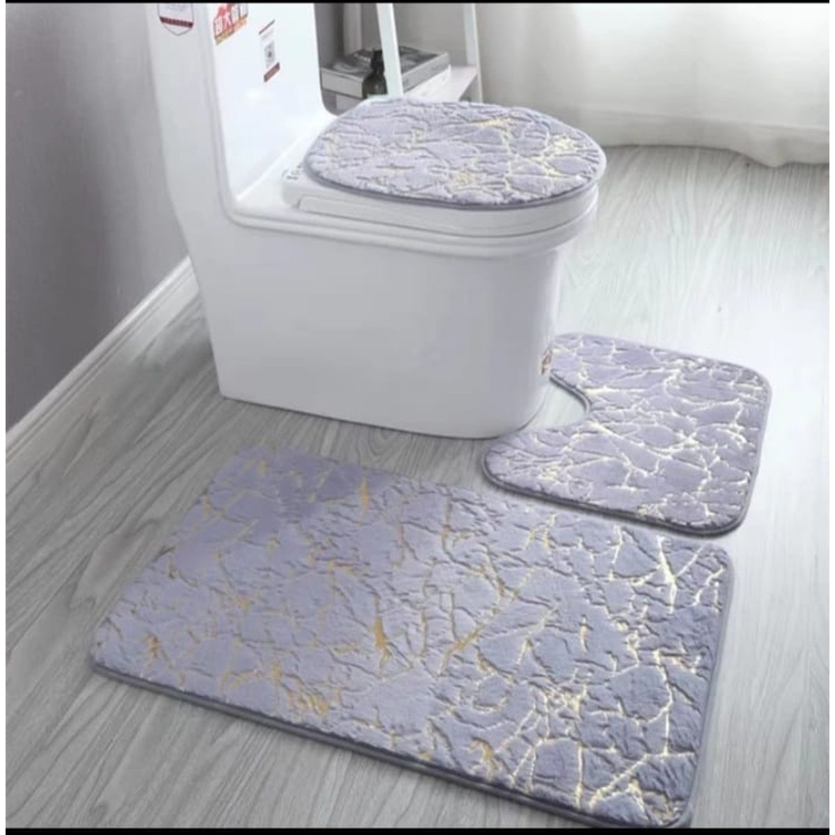 GENERICO - Set de Baño 3 piezas - Juego de baño Moderno