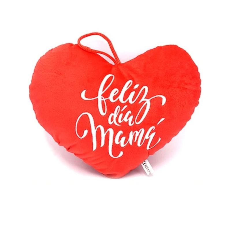 GENERICO - Cojín En Forma De Corazón Dia De La Madre 25cm