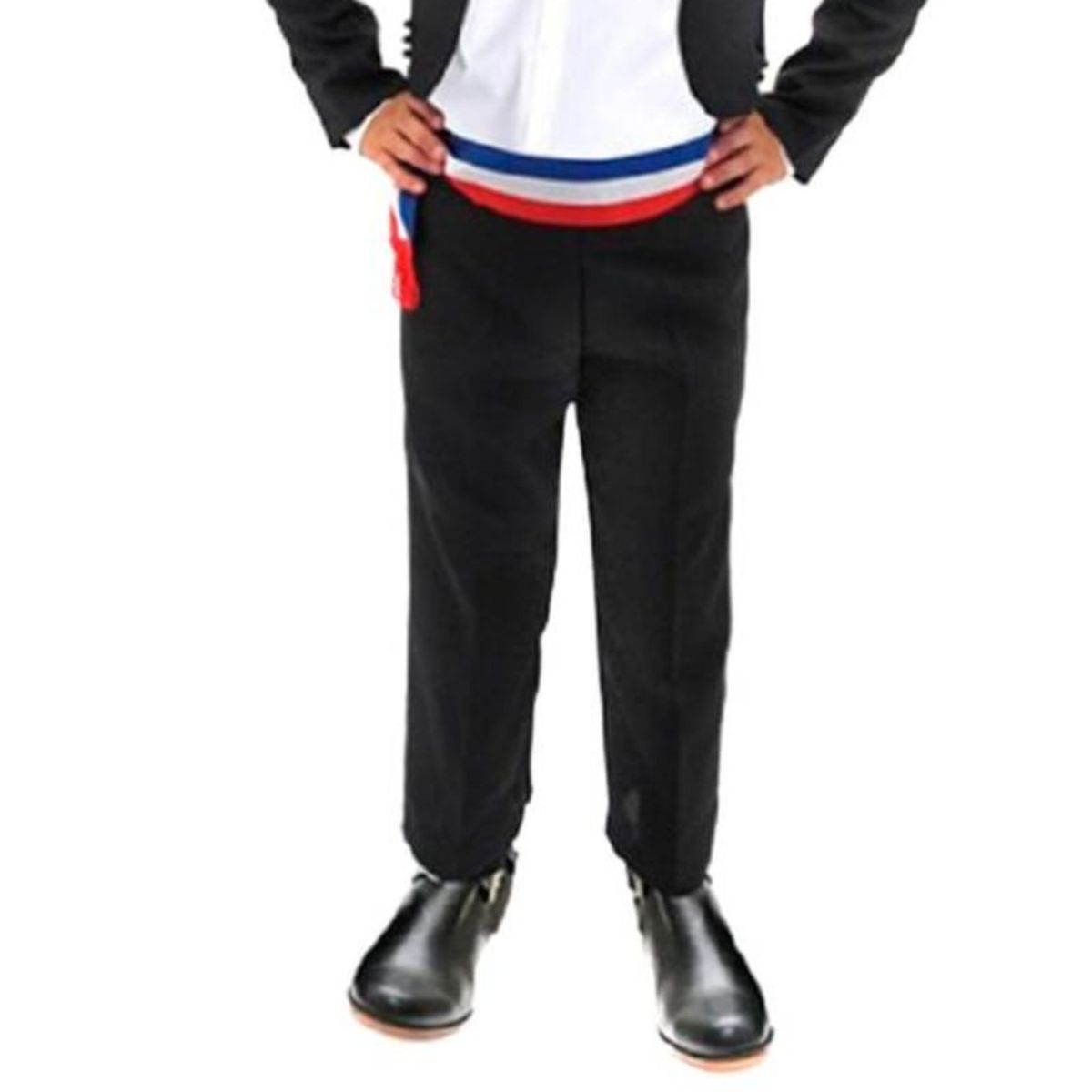 OMAS - Pantalón Huaso Negro Fechas Patrias Talla 10 Niño