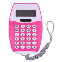 GENERICO - Calculadora 607 con Teclas Completa y Cordon para Colgar