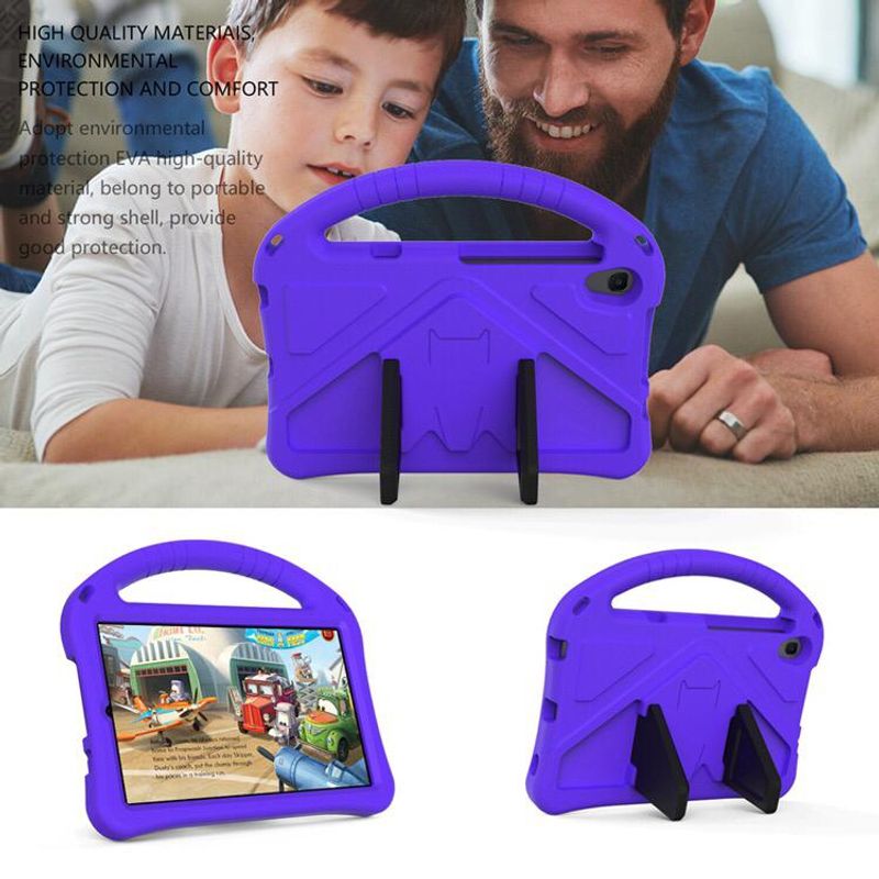 GENERICO - Funda De Goma EVA para Lenovo Tab M10 Plus 3ra Generación Morado