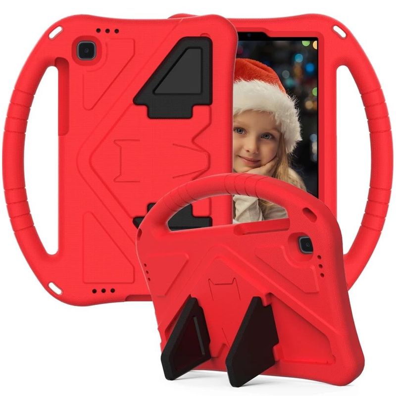 GENERICO - Funda De Goma EVA compatible con iPad Mini 2-3-4-5 Rojo