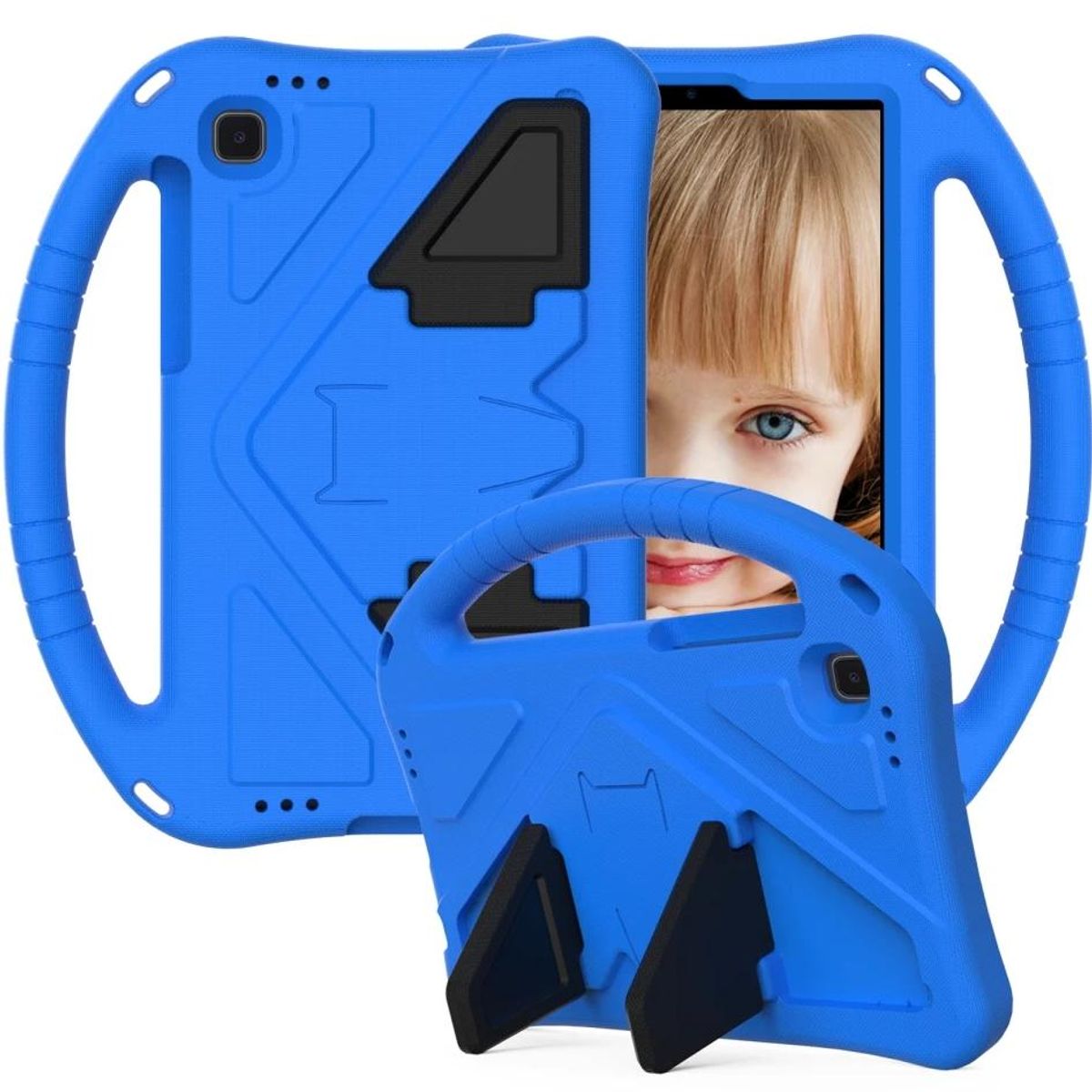 GENERICO - Funda De Goma EVA compatible con iPad Mini 2-3-4-5Azul