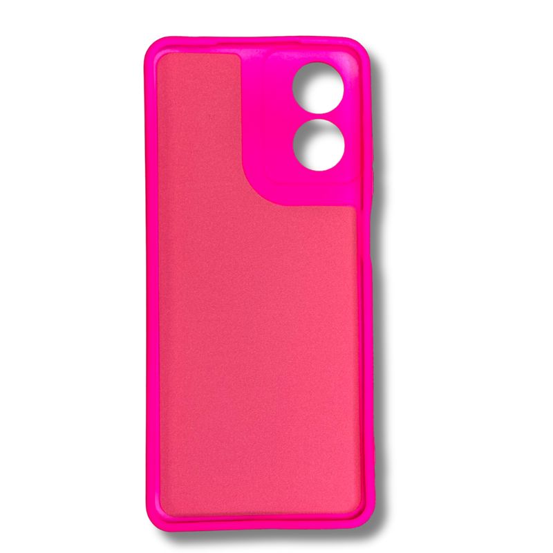 GENERICO - Carcasa Funda Color para Motorola G04  G04s - Fucsia