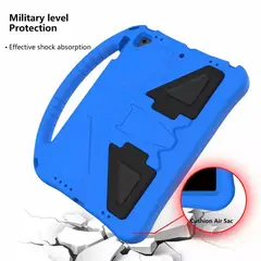 GENERICO - Funda De Goma EVA Compatible con iPad 9.7 Azul