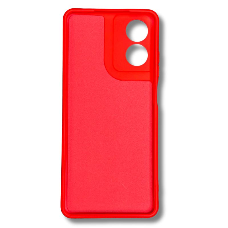 GENERICO - Carcasa Funda Color para Motorola G24 - Rojo