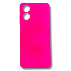 GENERICO - Carcasa Funda Color para Motorola G24 - Fucsia