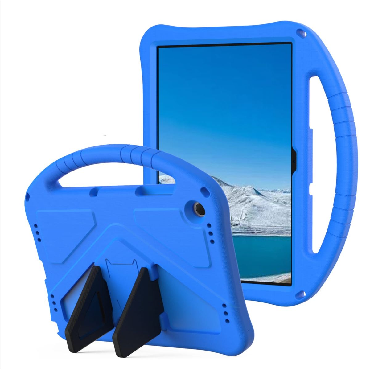 GENERICO - Funda De Goma EVA compatible con Samsung Galaxy Tab A9 Azul