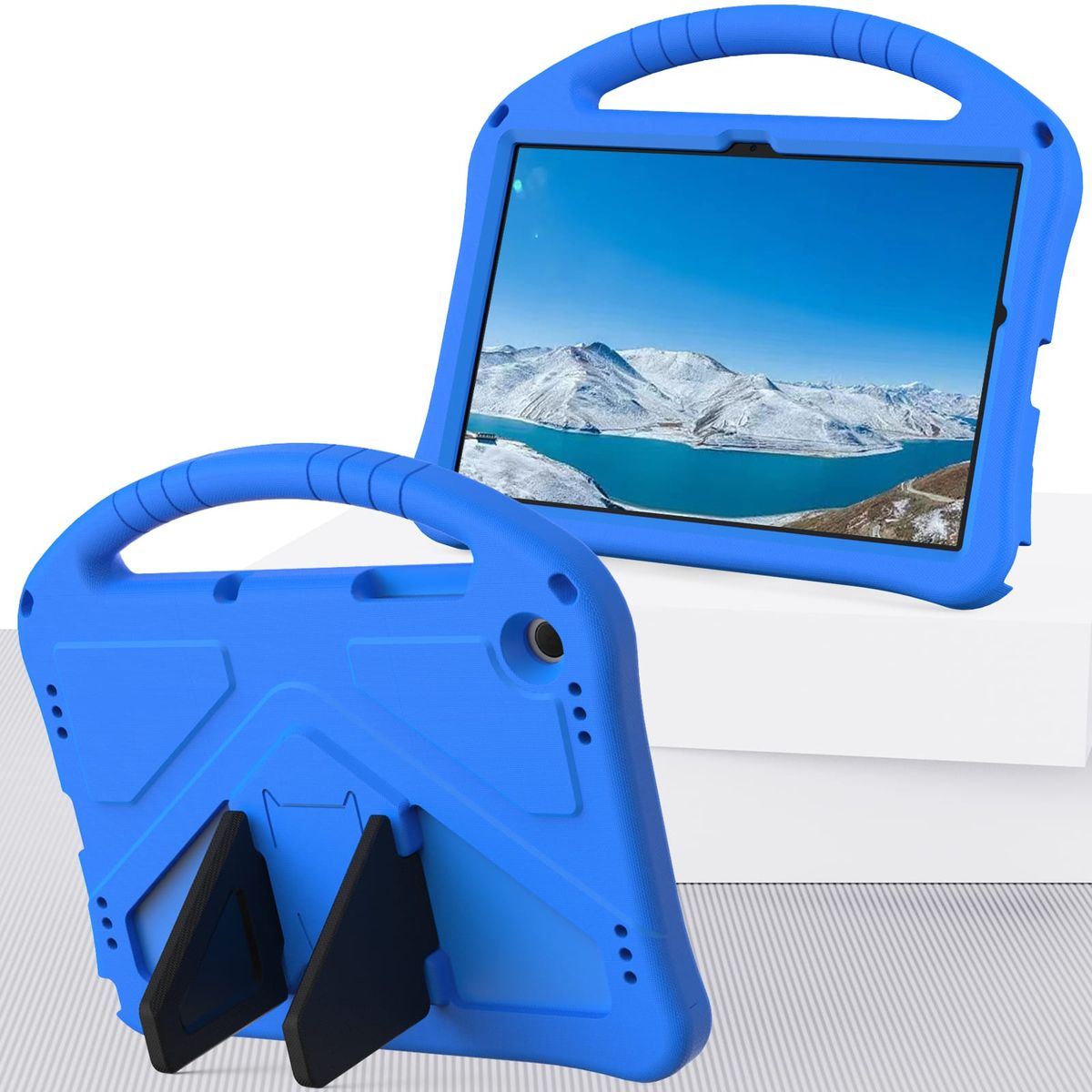 GENERICO - Funda De Goma EVA compatible con Samsung Galaxy Tab A9 Azul