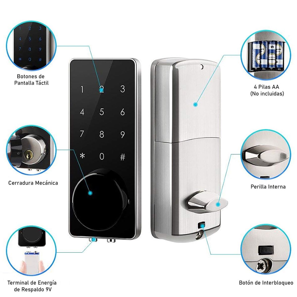 VIPA - Cerradura Digital D100