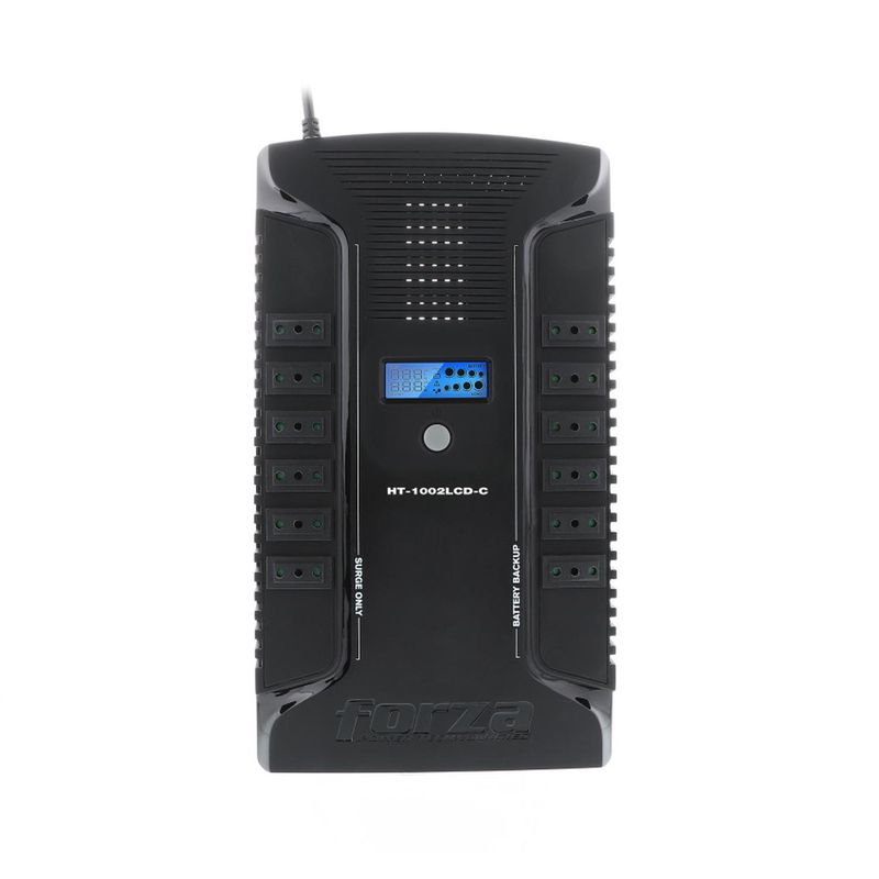 FORZA - UPS Forza 1000 VA HT-1002LCD-C Interactiva 12 salidas