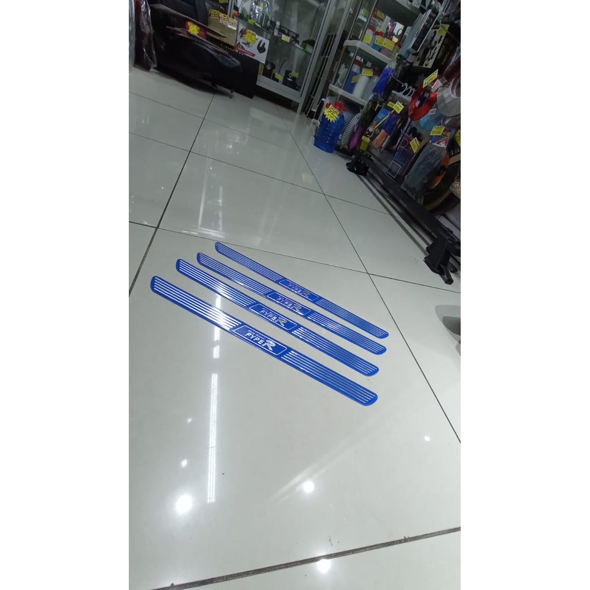 GENERICO - X4 Cubre socalos FypeR pisaderas de puertas azul