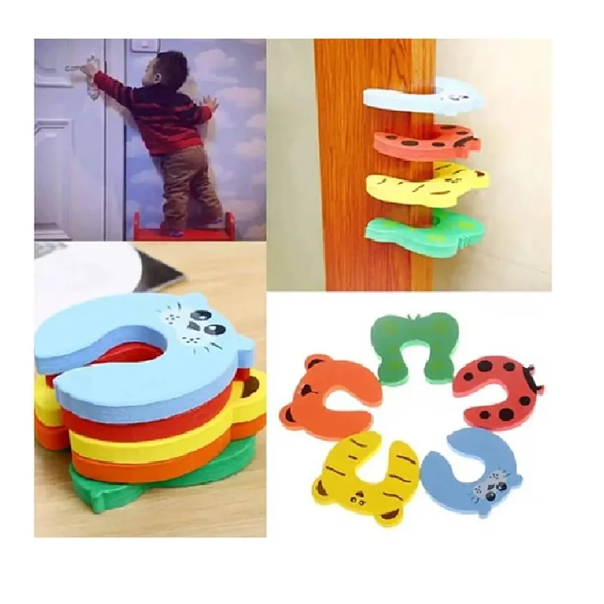 UNIVERSAL - Protector de puertas para bebes set de 2