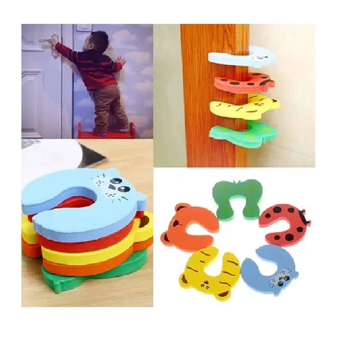 UNIVERSAL - Protector de puertas para bebes set de 2