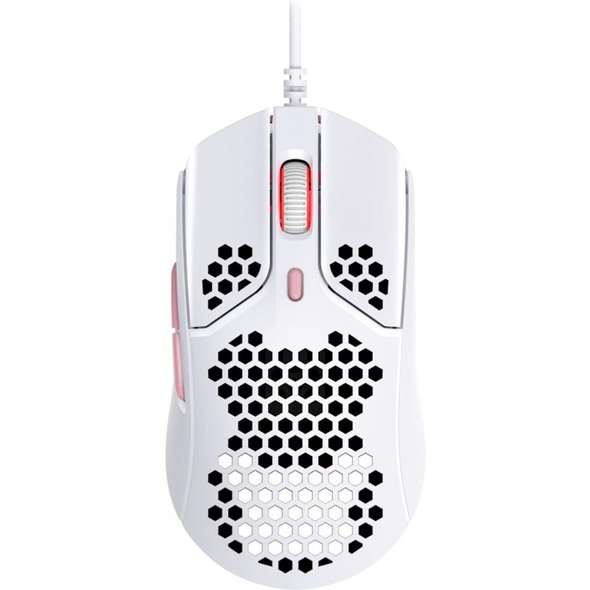 HYPERX - Mouse HyperX Pulsefire Haste 16K DPI blancorosa