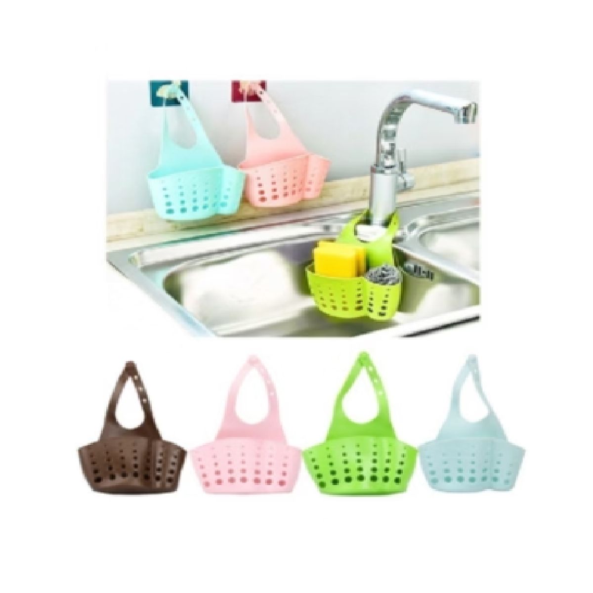 UNIVERSAL - Organizador de Silicona para Lavaplatos