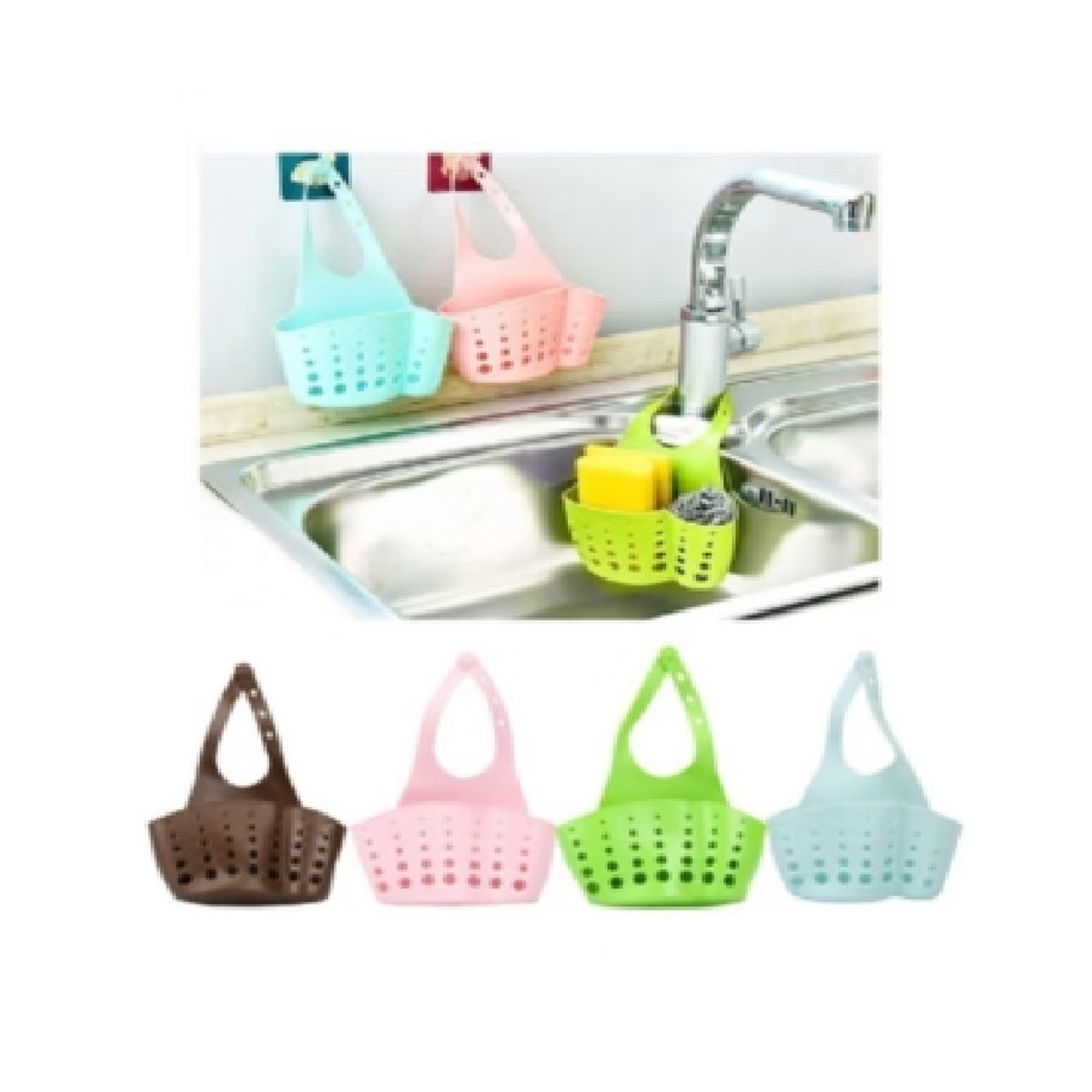 UNIVERSAL - Organizador de Silicona para Lavaplatos
