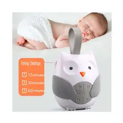 OEM - BUHO REPRODUCTOR MUSICAL CON SONIDOS BLANCOS PARA DORMIR
