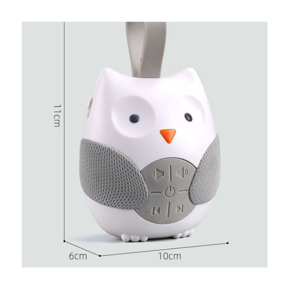 OEM - BUHO REPRODUCTOR MUSICAL CON SONIDOS BLANCOS PARA DORMIR