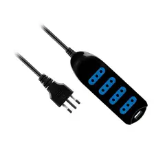 PHILCO - Alargador Eléctrico 450N 5 Mts 4 Pos Negro