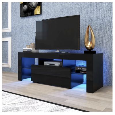 Imagen 2 del producto Rack Tv 120x36x45cm 2 Tiras Con Luz Variable Diseño Eeuu