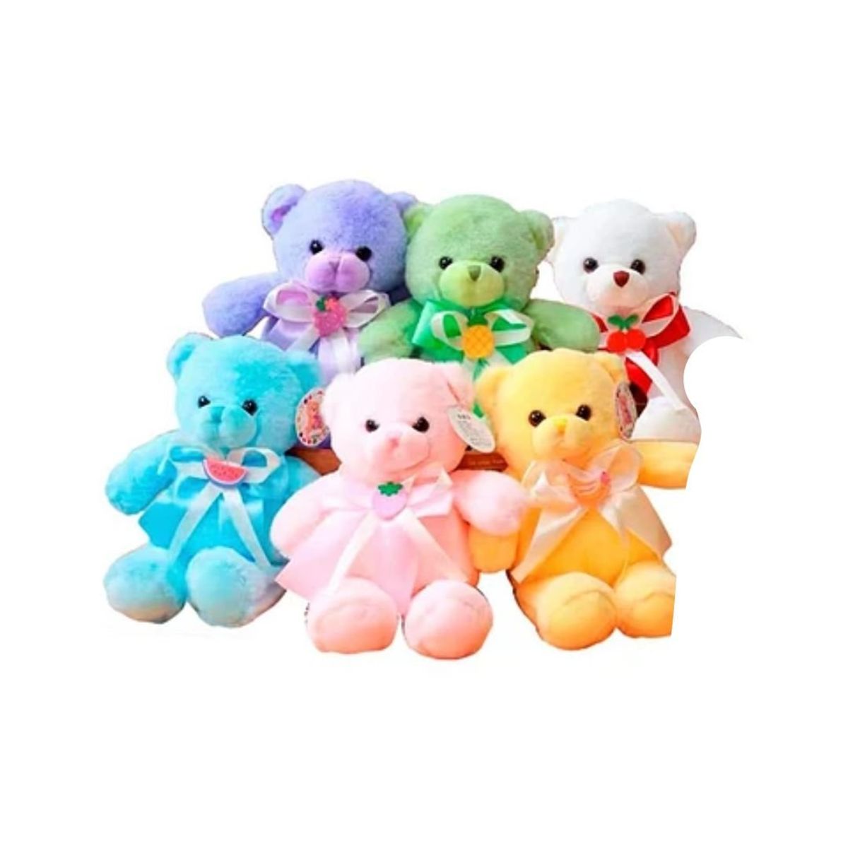 GENERICO - Oso De Peluche Color Aleatorio 26cm