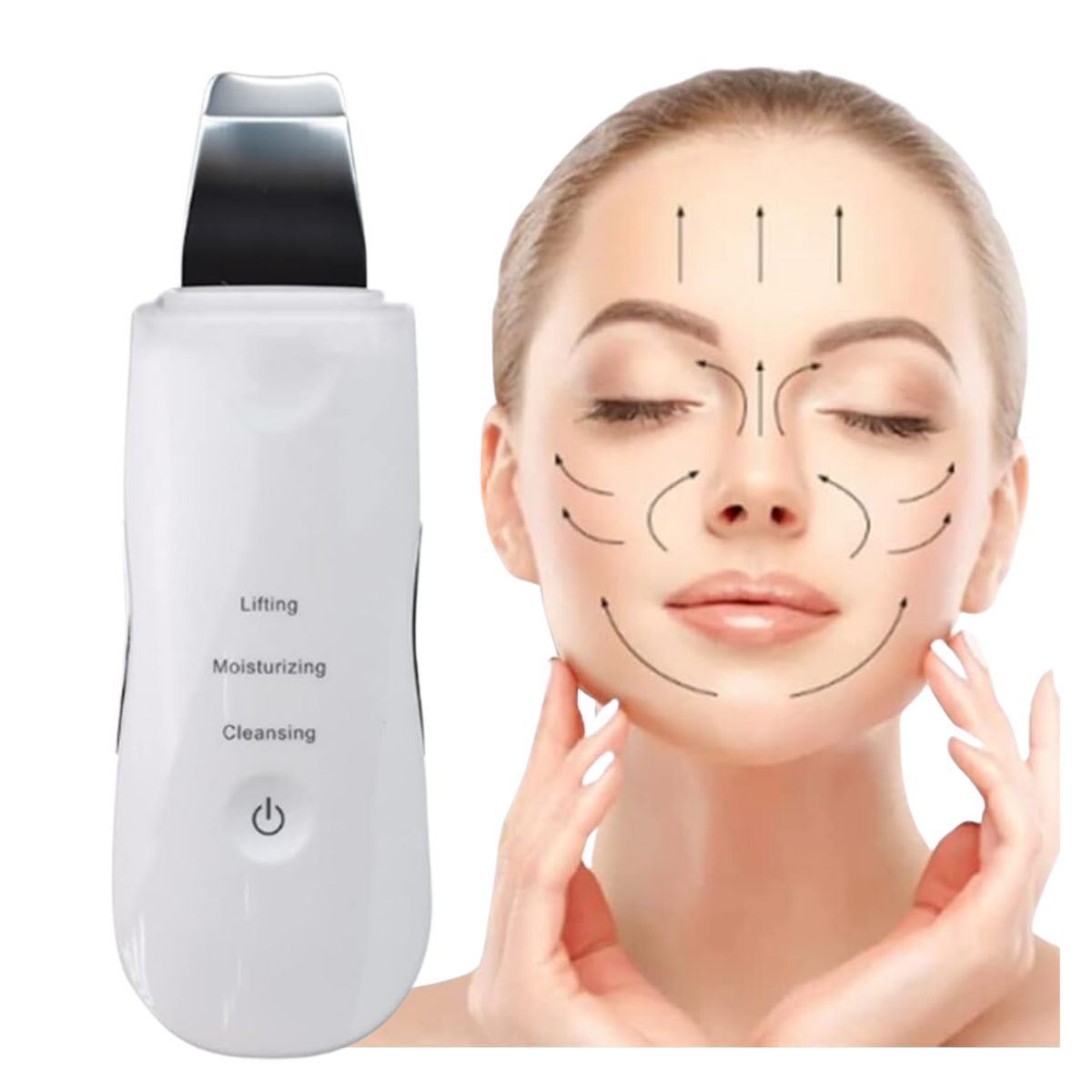 UNIVERSAL - Espátula Ultrasónica Limpiadora Facial
